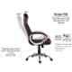 MRC Diamond Brown Leather High Back Revolving Office Chair