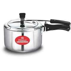 Pringle Stella 5 Litre Aluminium Silver Matt Induction Base Pressure Cooker (Pack of 3)