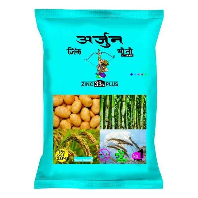 Agricare Arjun Zinc Mono 5kg Zinc Sulphate Monohydrate (33% Zn) Fertilizer