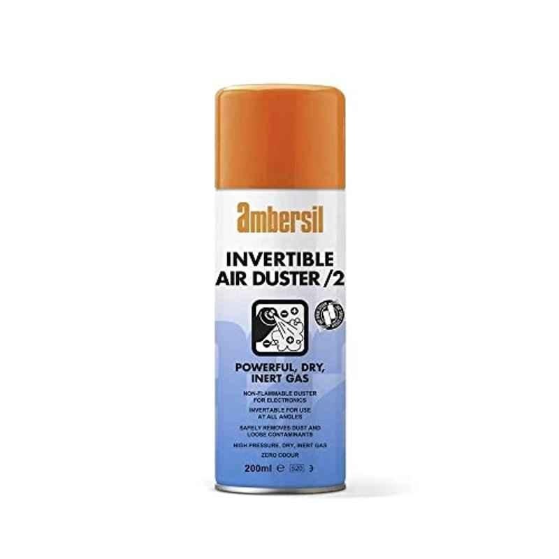 Ambersil 33183 Invertible Air Duster 2 200ml For Cleaning Dust And Dirt In Electrical And Electronic Equipment
