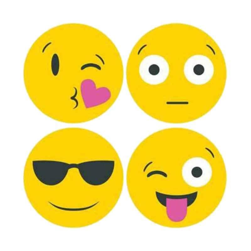 3M Post-it BC-2030 73.6x73.6mm Yellow Assorted Emoji Note Pad