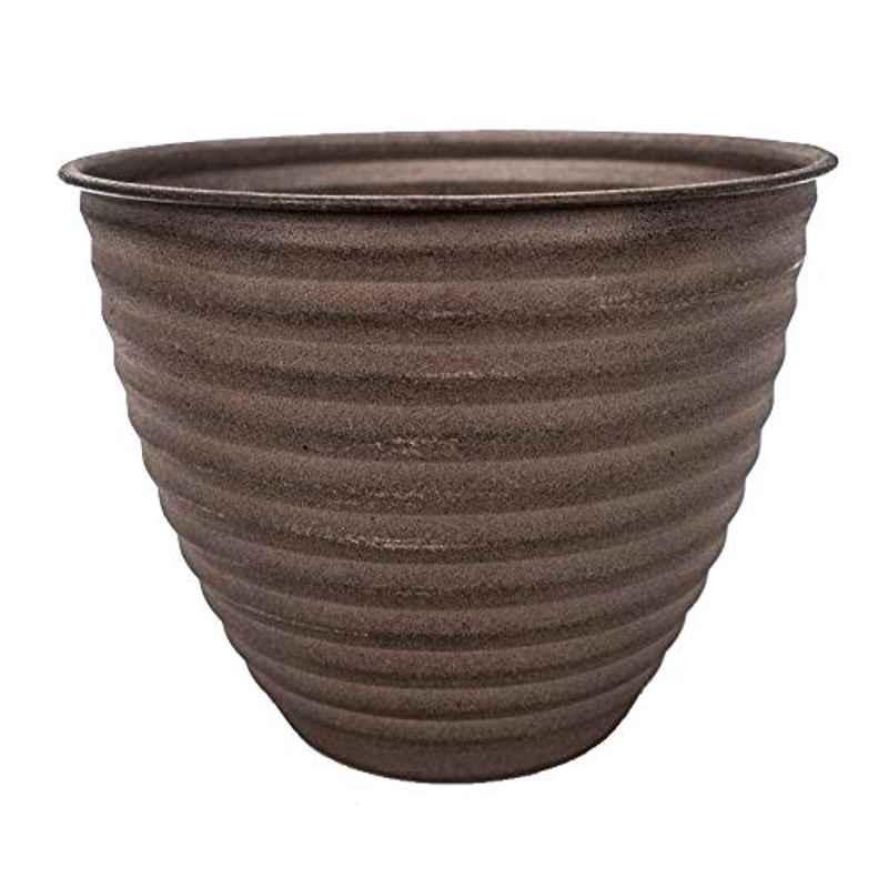 Robert Allen 8 inch Cappuccino Woodsdale Planter, 903972