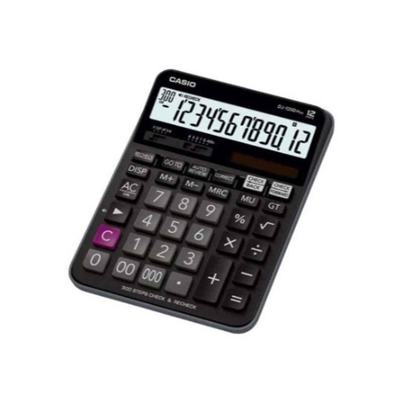 Casio Black 12-Digit Desktop Calculator