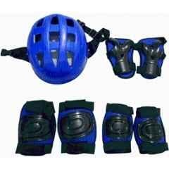 STYRKR Plastic & EVA Foam Blue New Protective Guard Kit Skate & Cycling Set 7-in-1