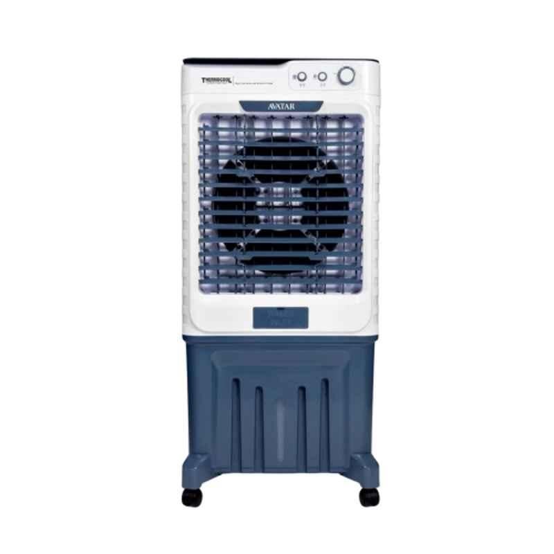 Thermocool Avatar 200W 95 Litre Plastic White Desert Air Cooler with Honeycomb Pad Cooling & 1 Year Warranty