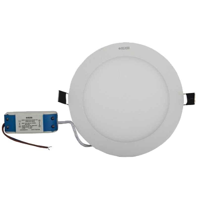 Polycab LPD1600301 18W White Round LED Slim Down Light