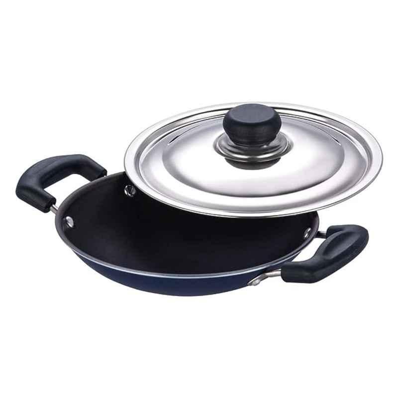 Vinod Zest 2L Non-Stick Appachetty with Stainless Steel Lid, NSAPP