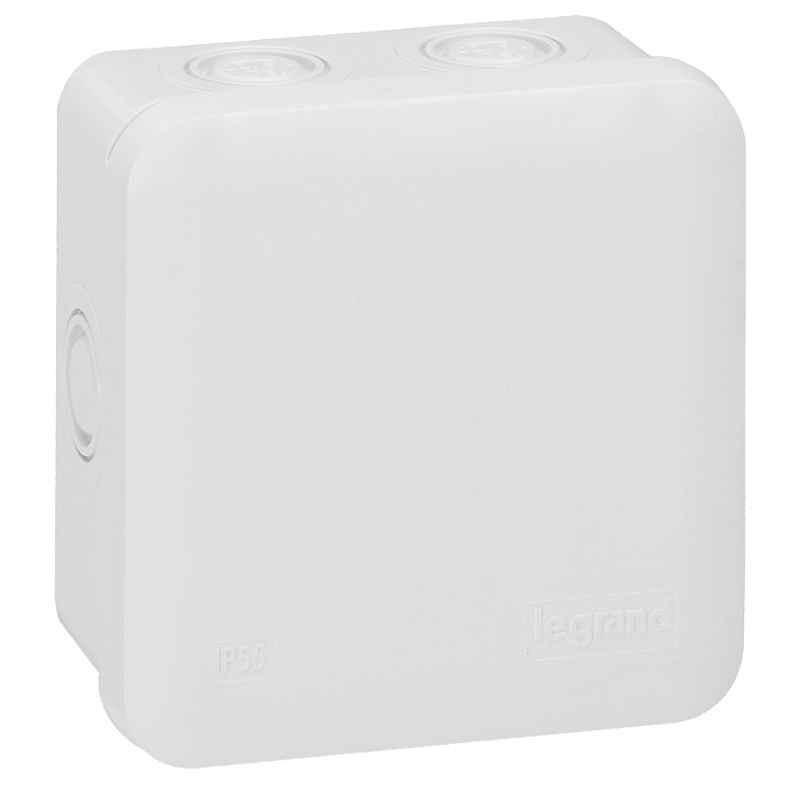 Legrand 80x80x45mm Grey Junction Box, 092014 (Pack of 5)