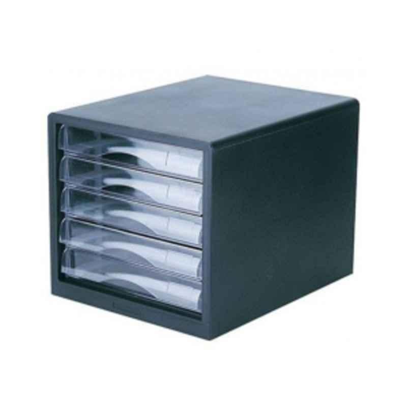 Deli 9775 5 Drawer Plastic File Cabinet without Lock