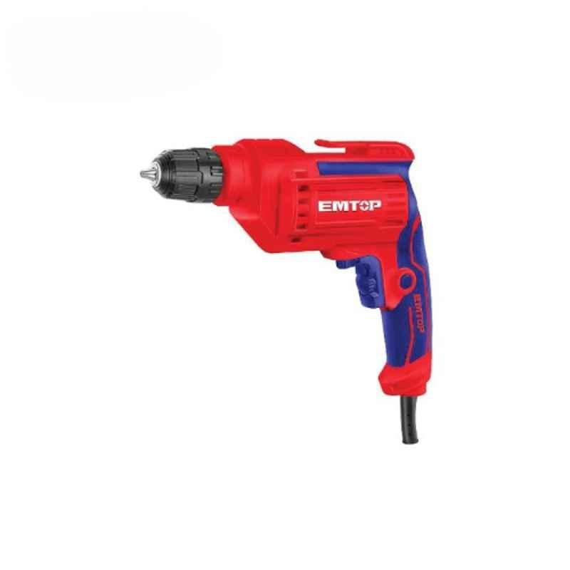 Buy EMTOP 500W Variable Speed Control Electrical Impact Drill with 1 Set of Extra Carbon Brushes EEDL502 3 Online At Price 1580