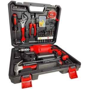 iBELL 11 Pcs Professional Tool Kit with 650W Impact Drill, TD13-85