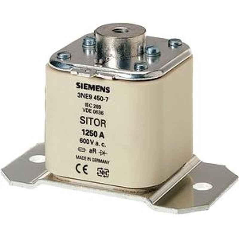 Siemens 3NE9450 1250 A Rated Voltage 600V ACLow Voltage HRC Fuse DIN