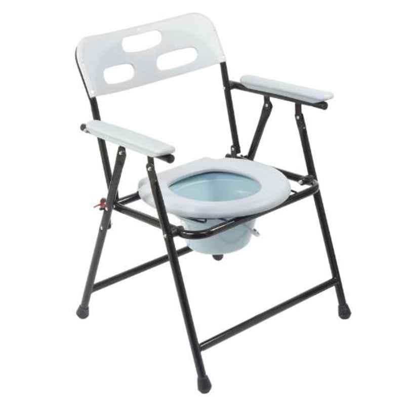 KosmoCare 19x17.5 inch Deluxe Commode Chair, RMU107M