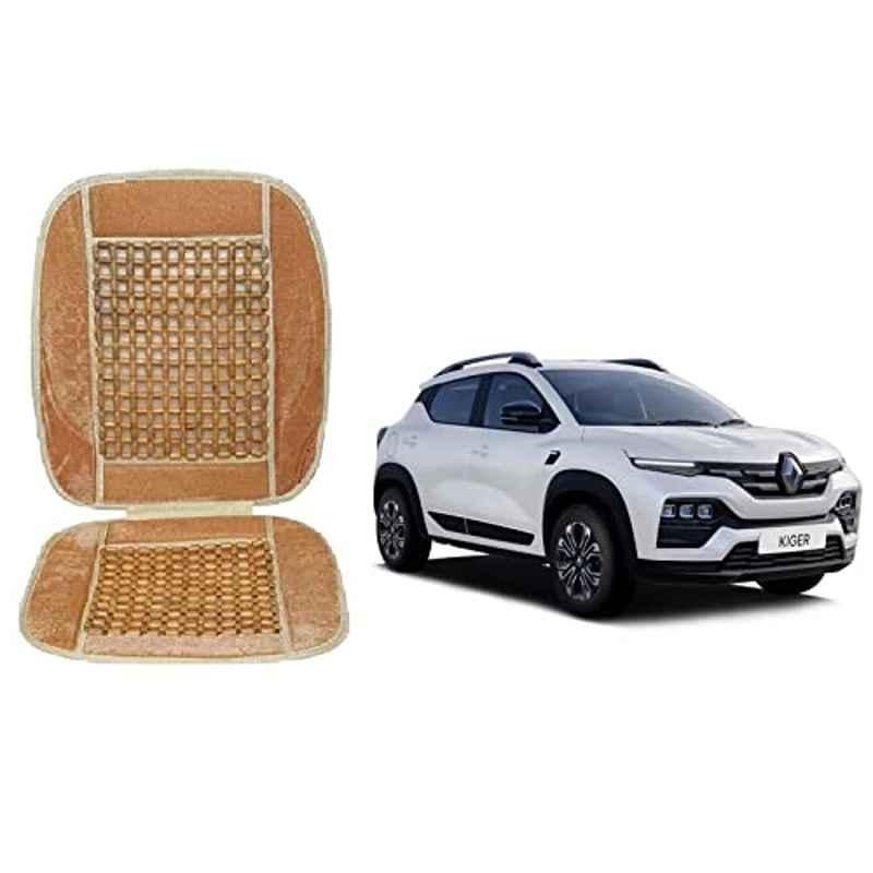 Kozdiko Wooden Bead & Nylon Beige Seat Cover for Renault Kiger