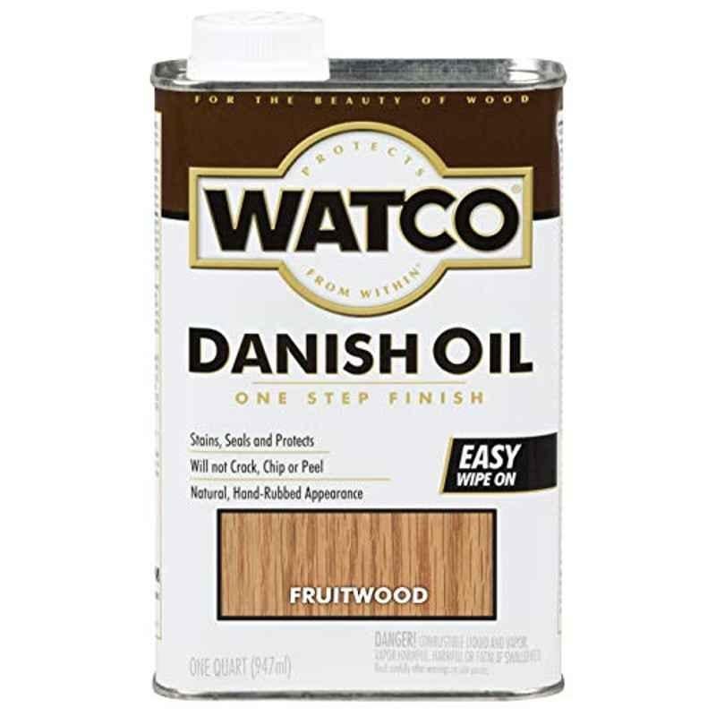 Rust-Oleum Watco 947ml Fruitwood Danish Oil Coating, 65441