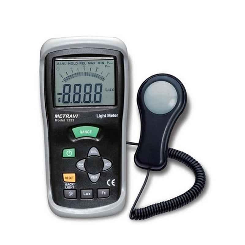 Metravi 1333 Digital Lux Meter (Range: 40-4000 Lux)