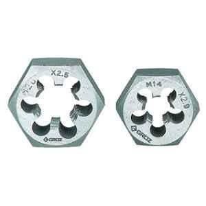 Groz DI/H/BSF/5-32 5/32x1 /4 inch BSF Carbon Steel Hexagonal Die, 10607