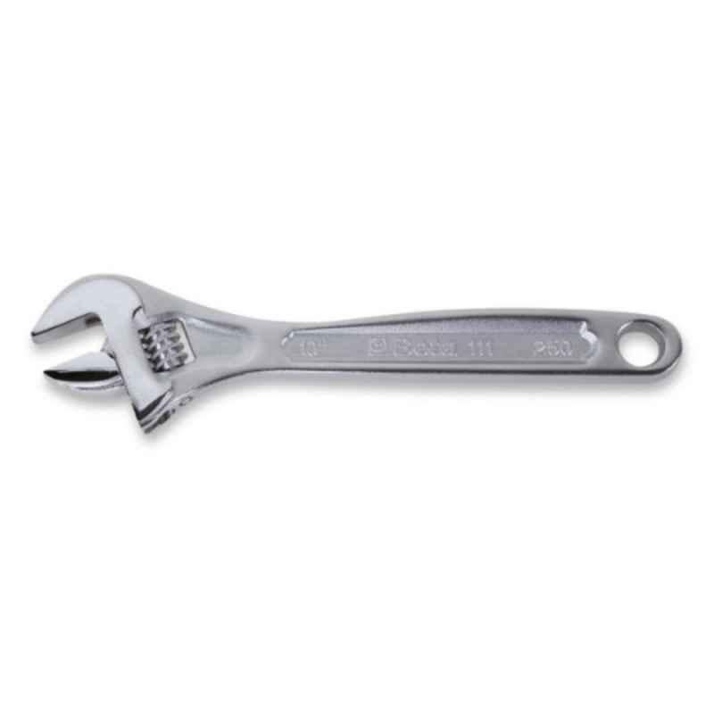 Beta 15x111 100mm Chrome Plated Adjustable Wrench with Scales, 001110010