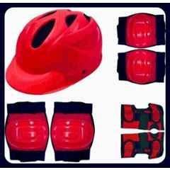 RB International Plastic & EVA Foam Red Skating Kit-095 Skating Kit