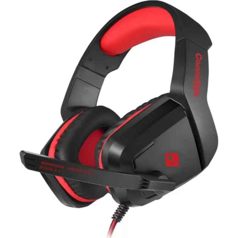Cosmic Byte H1 Red Over Ear Wired Headset with Mic