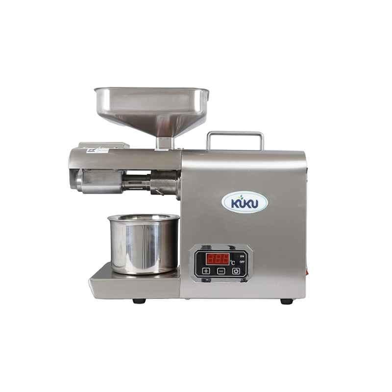 Kuku 600W Automatic Stainless Steel Organic Oil Extractor Machine with  Temperature Controller, TC-02, Capacity: 4-8 kg/hr