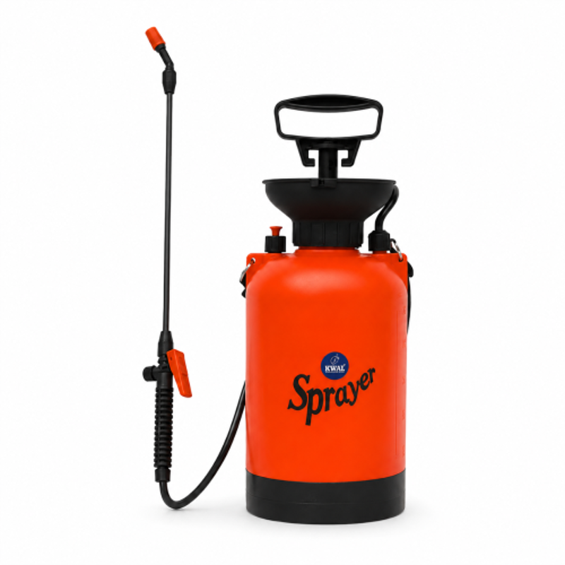 Asha Agri 10 Liter Plastic Orange Heavy Duty Manual Garden Pressure Sprayer, AGRI-AHS-800