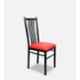 Rose Apollo 38x14.5x14.5 inch Metal & Leatherette Red Dining Chair
