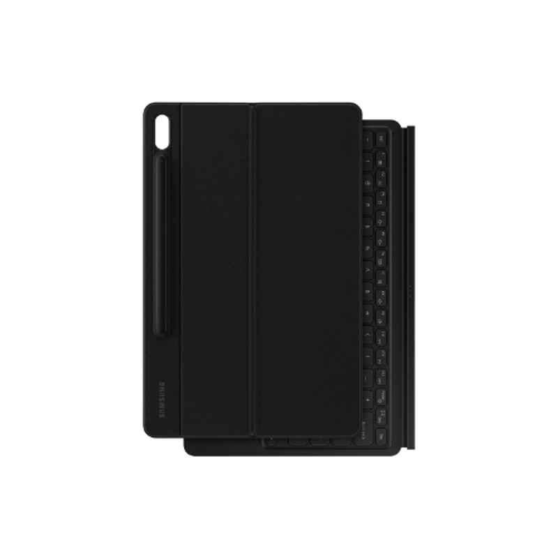 Samsung Black Keyboard Cover for Galaxy Tab S7+, EF-DT970UBEGAE