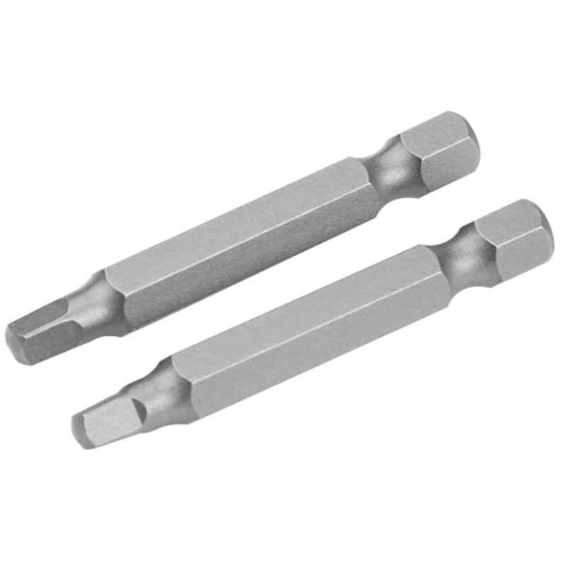 Tolsen 2 Pcs S1x50mm S2 Steel Screwdriver Bits Set, 20338
