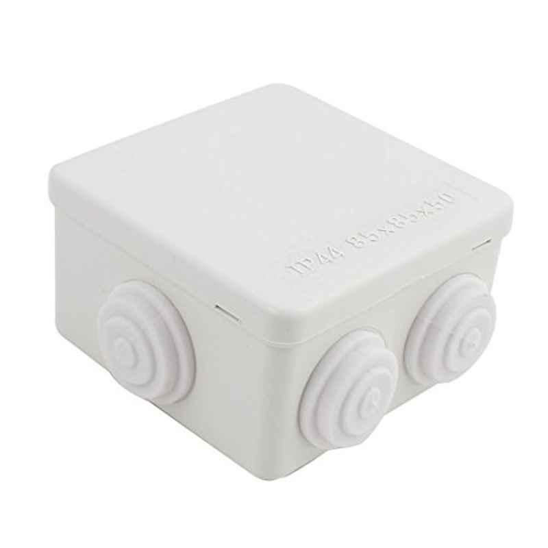YXQ 85x85x50mm ABS & Rubber White Waterproof Junction Box, LMT0531AA