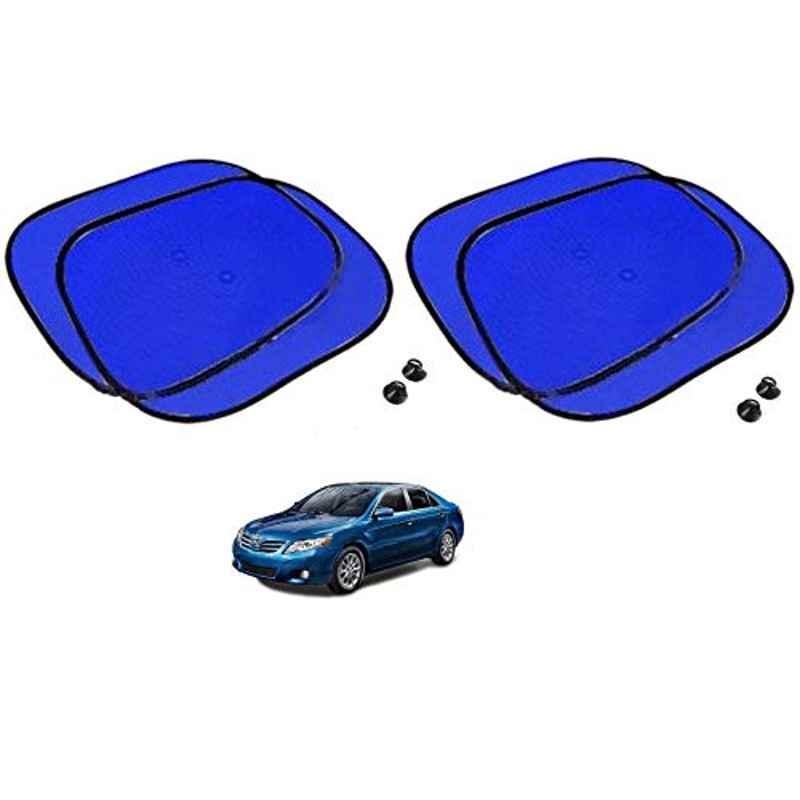 Kozdiko 4 Pcs Blue Chipkoo Car Window Sunshade Curtain Set for Toyota Camry, koz_82989