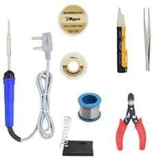 Hillgrove HGCM132 25W Electronic 8 in 1 Mobile Soldering Iron Equipment Tool Kit
