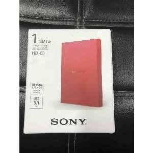 Sony Usb Hard Disk...1 Tb...Red Hard Disks