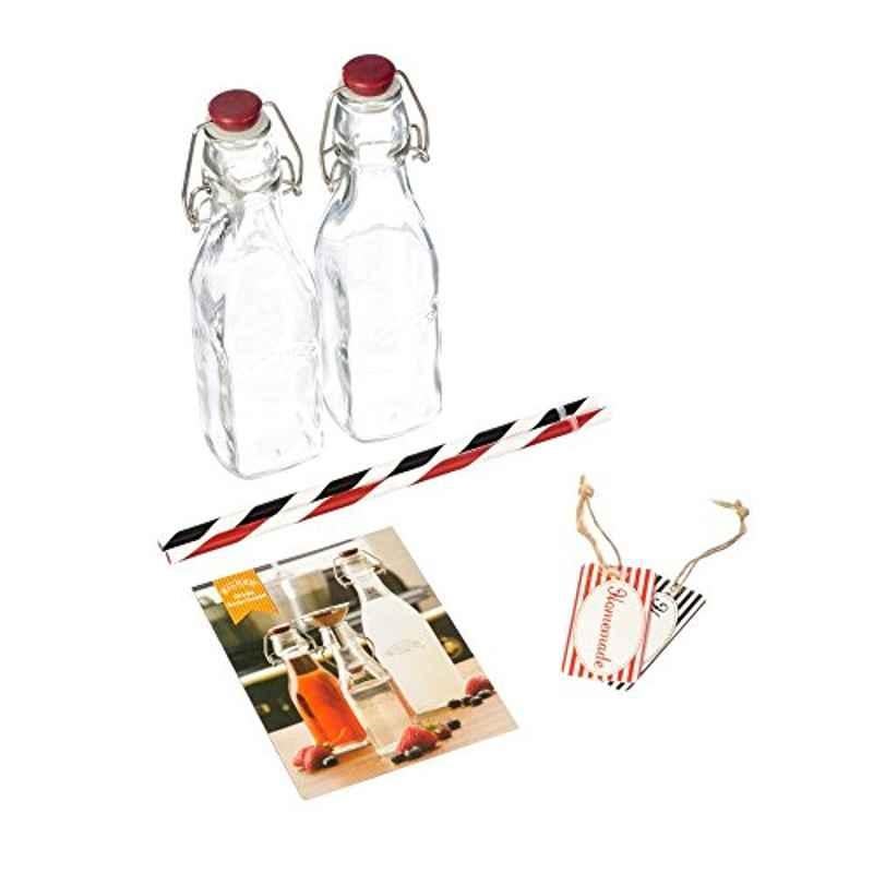 Kilner 7Pcs 0.25L Glass Transparent Barware Set, 25.776