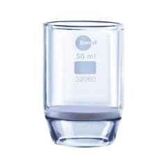 Borosil 50ml Low Form Gooch Crucible with Sintered Disc, Porosity Grade: 2, 3206612