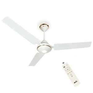 Maya Super Eco Tech 1200mm White Decorative BLDC Ceiling Fan, 1200-ECOTECH-DECO-WHITE