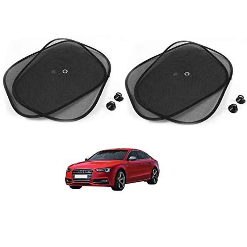 Kozdiko 4 Pcs Black Chipokoo Car Window Sunshade Curtain Set for Audi S5, koz_79196