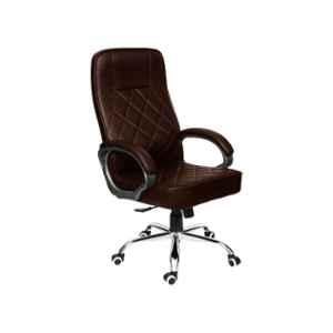 Rose Silk Brown High Back Executive Office Chair