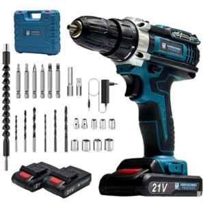 Thor 21V 10mm Lithium-Ion Cordless Impact Drill Driver, THCDK53