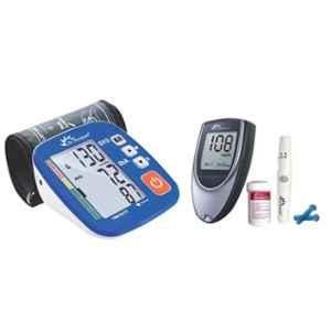 Dr Morepen Dr. Morepen BP-02-XL Blood Pressure Monitor & BG-03 Gluco One Monitor Kit with 50 Test Strips Combo