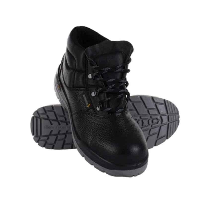 Mallcom Vivvera S1BG High Ankle Steel Toe Safety Shoes, Size: 5