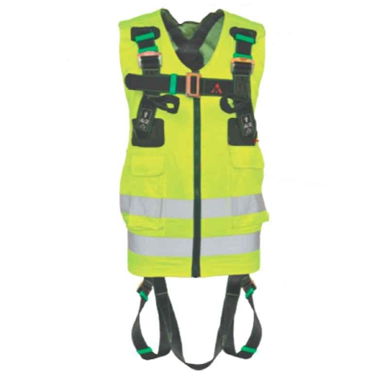 Safemax Fluorescent Green Reflective Vest Harness, PN 20 (RG)