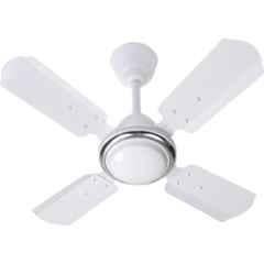 WeGREET Peral Deco 24 inch 50W 800rpm Aluminium White High Speed Ceiling Fan with 2 Year Warranty, Sweep: 600 mm
