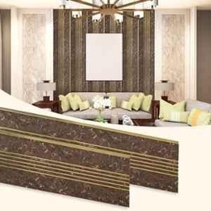 Plantex 24 Sqft 1x8ft 3D Charcoal Wall Panel for Interior Decor, YD-1201 (Pack of 3)