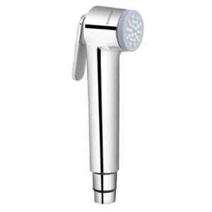 Somany Andre ABS Chrome Wall Mounted Health Faucet with 1m Stainless Steel Flexible Tube & Wall Hook, 272150680261