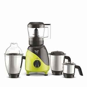 Preethi Peppy Pro MG247 750W Green & Black ABS Mixer Grinder with 4 Jars