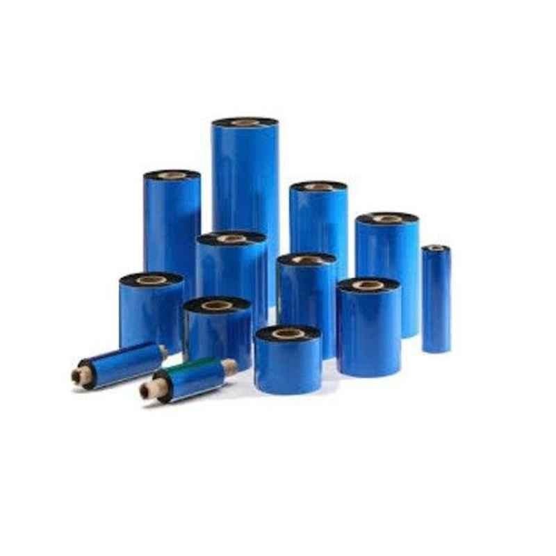 Bhardwaj 105mm Wax Blue Thermal Transfer Barcode Ribbon, Length: 300 m
