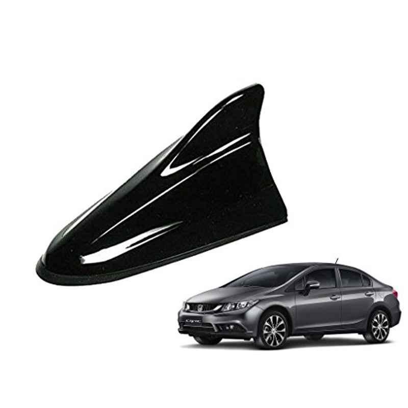 Kozdiko Black Shark Fin Signal Receiver Car Antenna for Honda Civic, koz_23497
