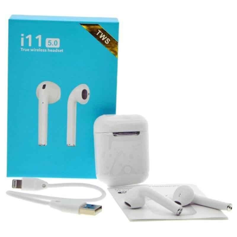 Immutable i11 Mini White Bluetooth Earbuds with Mic, IMT-54128