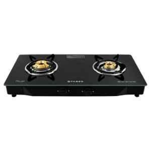 Faber Jumbo 2 Burners Manual Toughened Glass Top Cooktop, 106.0657.506